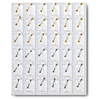 GRMN36 골드 플레이팅 & 로듐 메탈 니플 링 36개 $12.60 (각각 0.35개)