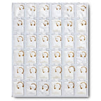 GMH36 GOLD PLATING METAL HORSESHOE 36PCS $12.60 (0.35 EACH)