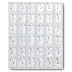 TSE36 골드 플레이팅 & 로듐 메탈 텅 스네이크 아이 36개 $12.60 (각각 0.35개)