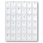 AMC36 아크릴 & 메탈 믹스 턱 링 36개 $12.60 (각각 0.35개)