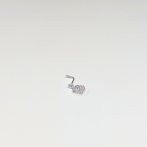 SCLS 103 DANGLE DESING STONE SILVER (L PIN) 15PCS 0.75