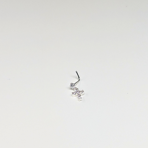 SCLS 104 DANGLE DESING STONE SILVER (L PIN) 15PCS 0.75