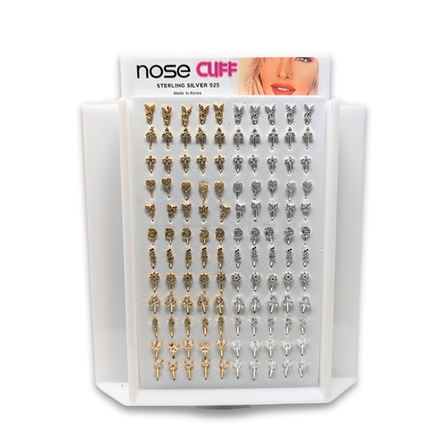 세트 5 4 사이드 노즈 커프, 후프, 댄글 후프, 댄글 L-핀 480개 $480 세트당 $1