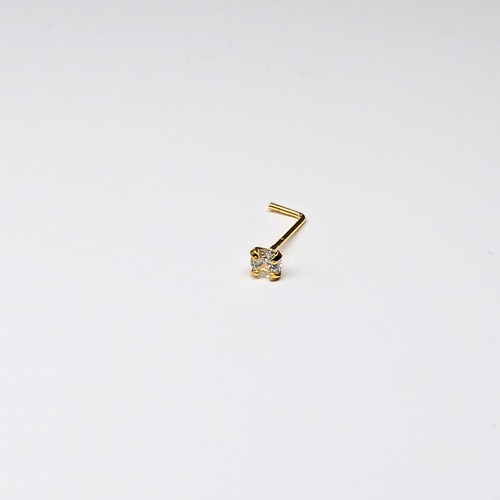 SNG201 1.7MM STONE GOLD ( L PIN ) 20pcs 25cent each