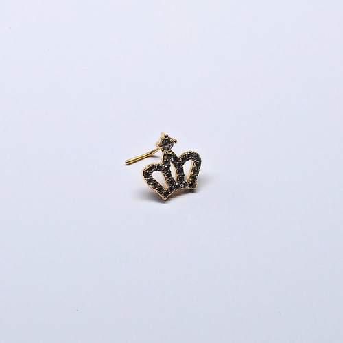SNCG104 CROWN STONE GOLD (L PIN) 20pcs 75cent each