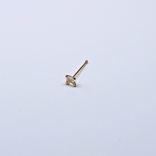 SNG306 3.0MM SQ CUBIC STONE GOLD (NOSE BONE) 20개 35센트