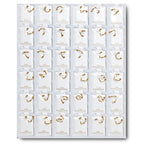 GMT36 GOLD PLATING METAL BALL SPIRAL TWISTER RING 36PCS $12.60 (0.35 EACH)