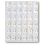 GMH36 GOLD PLATING METAL HORSESHOE 36PCS $12.60 (0.35 EACH)