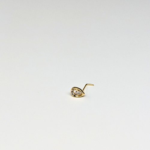 SNCG 107 DESIGN STONE GOLD ( L PIN ) 20PCS 0.75 EACH