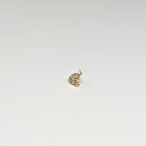 SNCG 109 DESIGN STONE GOLD ( L PIN ) 20PCS 0.75 EACH