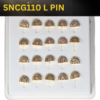 SNCG 110 DESIGN STONE GOLD ( L PIN ) 20PCS 0.75 EACH