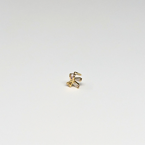 SNCG 118 DESIGN STONE GOLD ( L PIN ) 20PCS 0.75 EACH