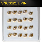 SNCG 121 DESIGN STONE GOLD ( L PIN ) 20PCS 0.75 EACH