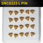 SNCG 123 DESIGN STONE GOLD ( L PIN ) 20PCS 0.75 EACH