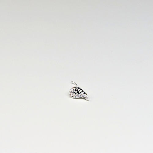 SNCS 126 DESIGN STONE SILVER ( L PIN ) 20PCS 0.75 EACH