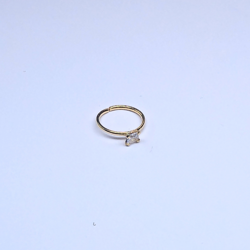 SNHG106  2.5MM SQ CUBIC HOOP GOLD (HOOP) 20pcs 40cent each