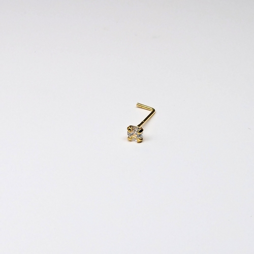 SNG201   1.7MM STONE GOLD ( L PIN ) 20pcs 25cent each