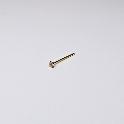 SNG301   1.7MM STONE GOLD ( STRAIGHT ) 20pcs 25cent each